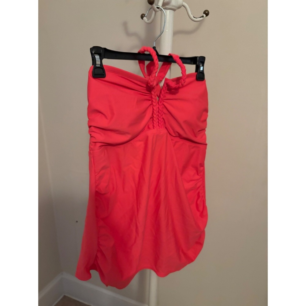 Isabel Maternity tankini coral size large D/DD